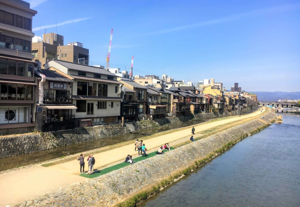 kamogawa river