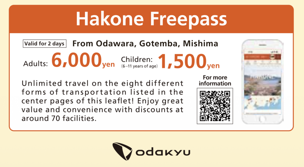 Hakone Freepass from Odakyu, one day itinerary Hakone, things to do in Hakone, day trip Hakone itinerary