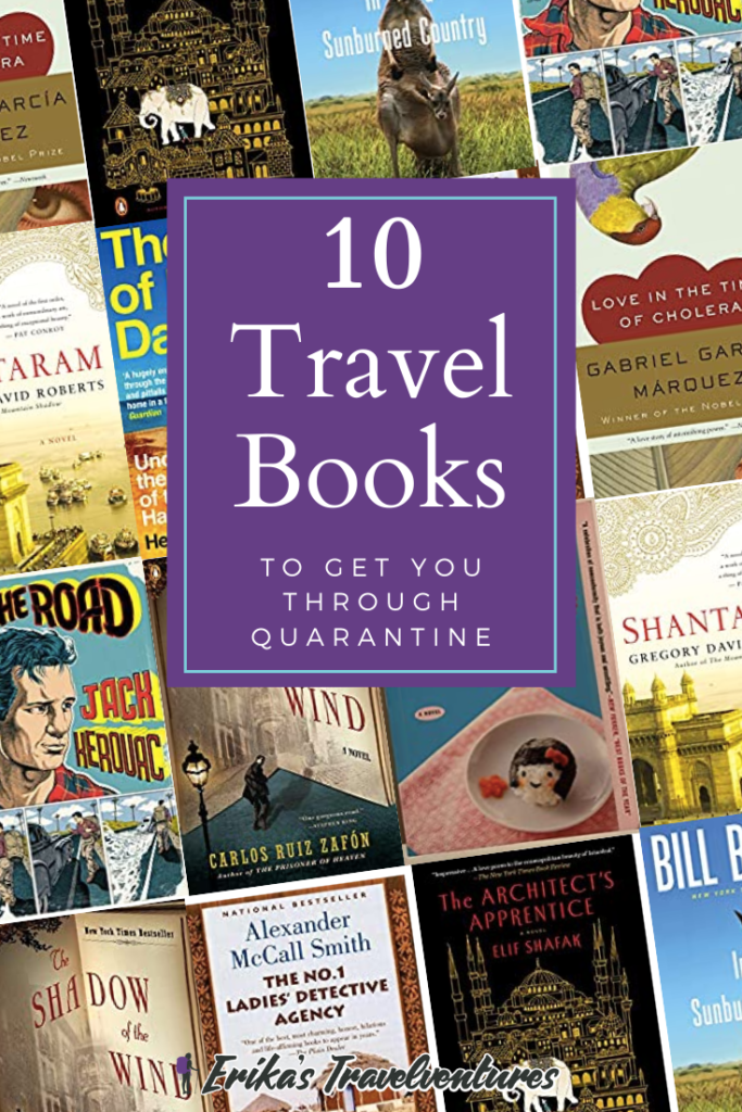 Travel books to get through quarantine, best armchair travel books, travel books to Colombia, Nepal, Denmark, Australia, Japan, USA, India, Istanbul, Barcelona, Botswana. Best travel books to transport you