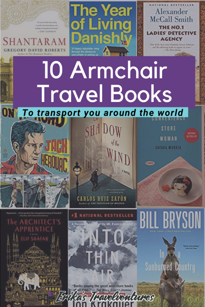 Travel books to get through quarantine, best armchair travel books, travel books to Colombia, Nepal, Denmark, Australia, Japan, USA, India, Istanbul, Barcelona, Botswana. Best travel books to transport you
