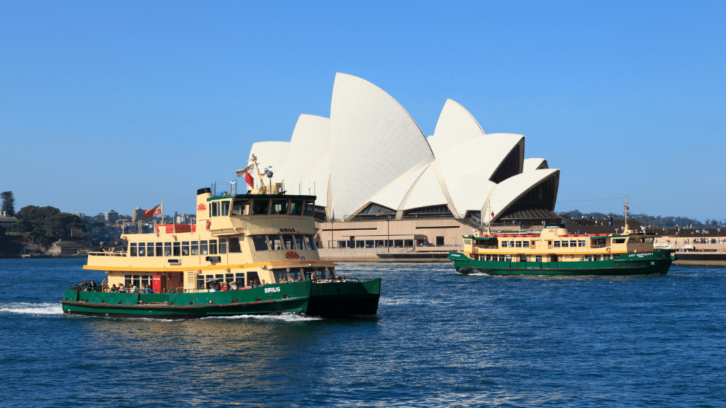 Ferry to Manly, sydney bucket list