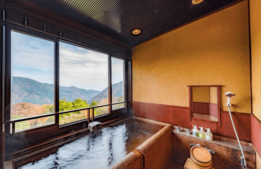 Hakone ryokan with private onsen, onsen in Hakone, best hakone ryokan with onsen. Hakone Hoshi no Akari, Hakone Suimeisou, Hakone Ashinoko Hanaori, Senkyoro Ryokan, Hakone Airu, Kansuiro Ryokan, OKCS Retreat Hakone Villa, Tensui Saryo Ryokan, Hakone Kyuan, Yoshimatsu