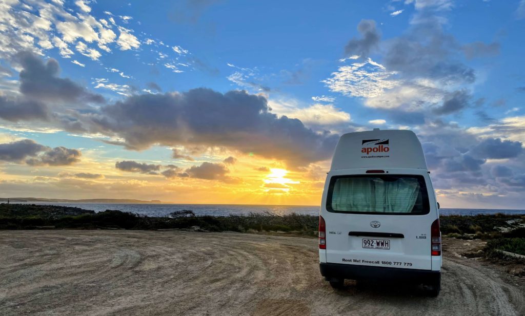 Apollo campervan rental, Vivonne Bay and Ellen Point, things to do on Kangaroo Island, Adelaide and Kangaroo Island Five Day itinerary, 5-day South Australia itinerary, Five days in Adelaide, Barossa, and Kangaroo Island