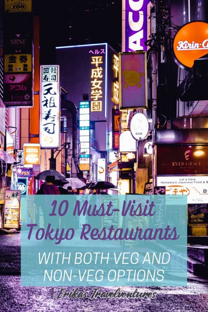 Restaurants in Tokyo with vegetarian and non vegetarian options, Tokyo eateries for vegetarians and meat eaters. Tokyo restaurants with vegetarian options, Where to eat in Tokyo for vegetarians and non-vegetarians