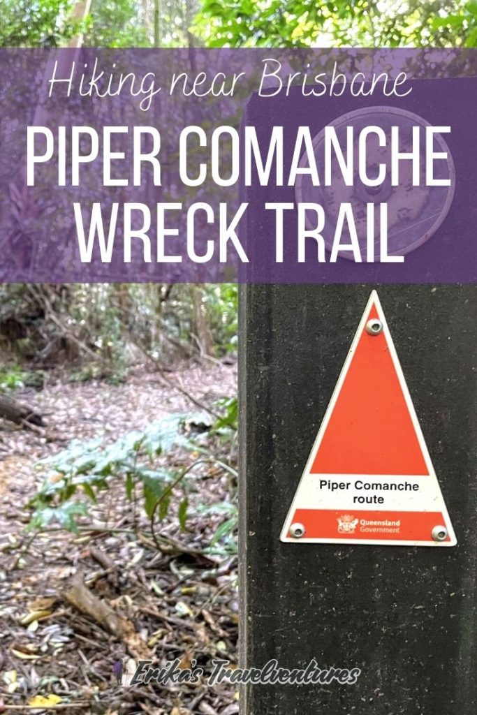 Hiking the Piper Comanche Wreck Trail in 2022, Piper Comanche bushwalk from Brisbane, Piper Comanche Wreck hiking D'Aguilar National Park, hikes near Brisbane, Piper Comanche wreck Brisbane bushwalking, what to expect on the Piper Comanche trail, Piper Comanche Wreck trail marker, leeches
