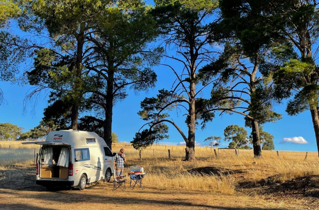 Apollo campervan rentals, van life Australia, what is van life like in Australia, Australia campervan rentals, Adelaide campervan rental, renting a van from Apollo campervans, Toyota Hiace rental van, Australia van life