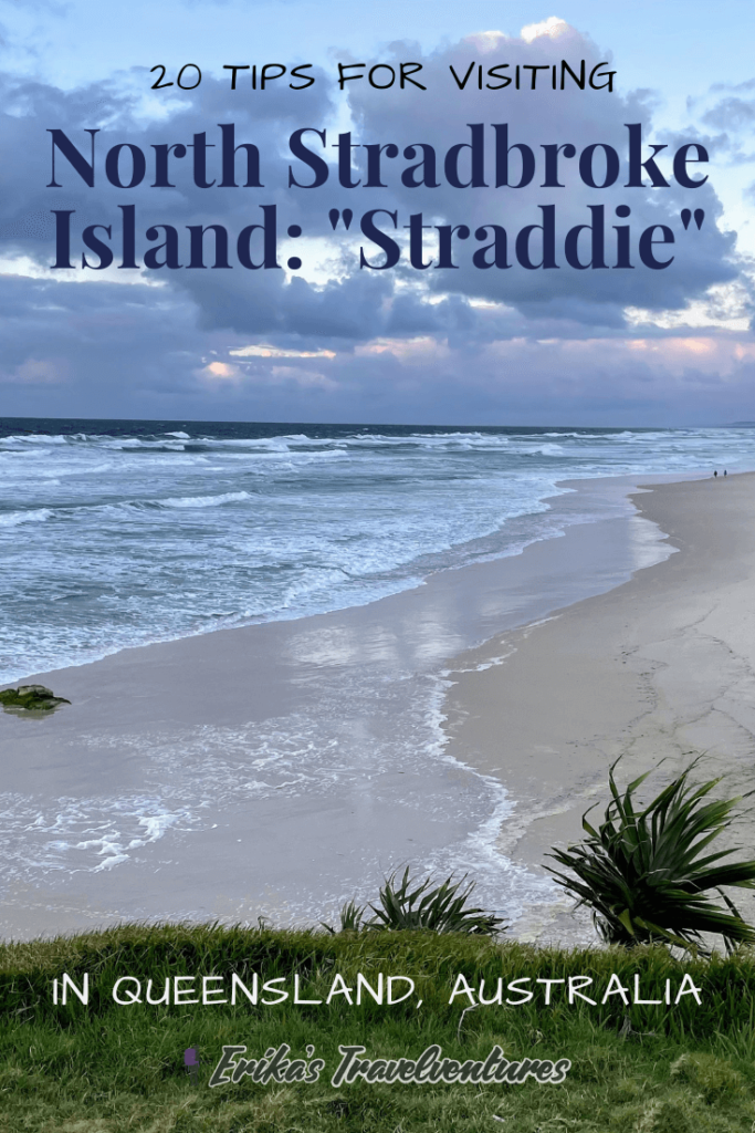 Tips for visiting Stradbroke Island, Queensland, tips for visiting Minjerribah, tips for visiting North Stradbroke Island from Brisbane, tips for visiting Straddie, Stradbroke island tips, things to know before visiting North Stradbroke Island, Queensland Australia pinterest