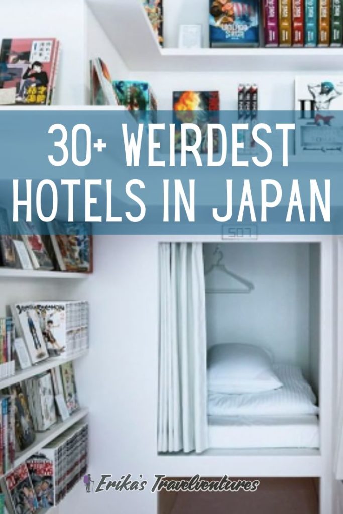Weirdest hotels in Japan, weird hotels in Tokyo, strange and weird accommodation in Japan, cool hotels in Tokyo, weird and unique places to stay in Japan