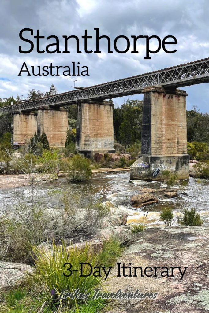 Three day Stanthorpe itinerary, things to do in Stanthorpe, Stanthorpe and Girraween Itinerary, Girraween national park itinerary, best hikes in Girraween National Park, Weekend in Stanthorpe and Girraween itinerary from Brisbane, Queensland Australia, Girraween Pyramid hike pinterest