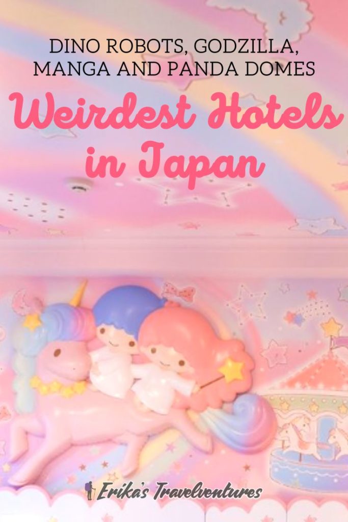 Weirdest hotels in Japan, weird hotels in Tokyo, strange and weird accommodation in Japan, cool hotels in Tokyo, weird and unique places to stay in Japan