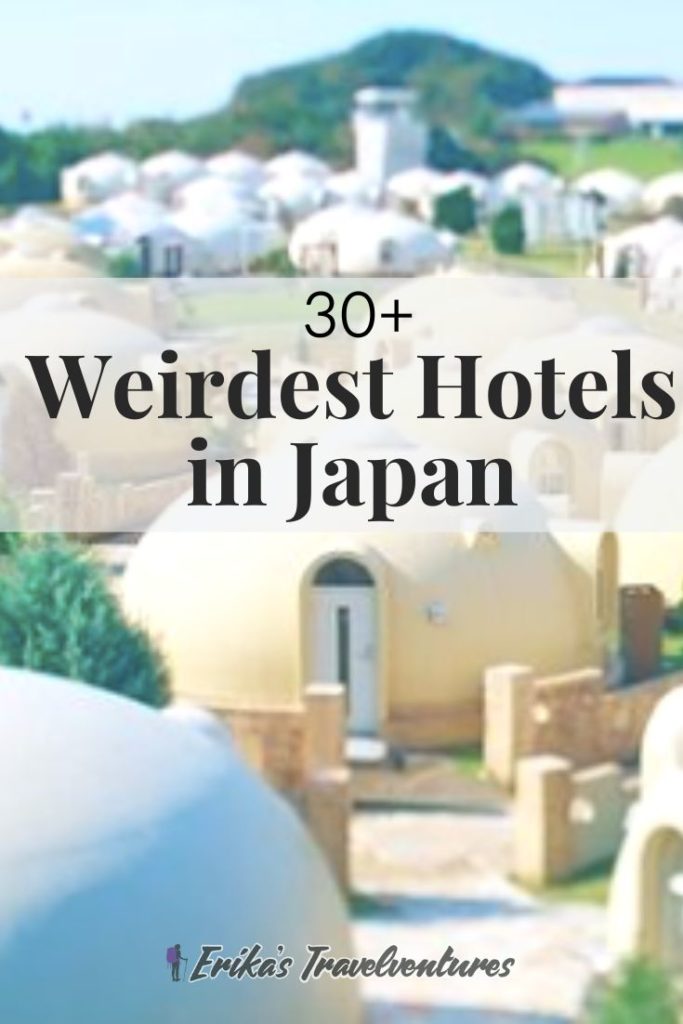 Weirdest hotels in Japan, weird hotels in Tokyo, strange and weird accommodation in Japan, cool hotels in Tokyo, weird and unique places to stay in Japan