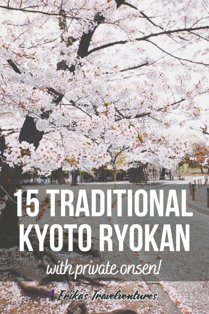 Kyoto ryokan with private onsen, Kyoto hotels with private onsen, private onsen in Japan, where to stay in Kyoto with private onsen pinterest