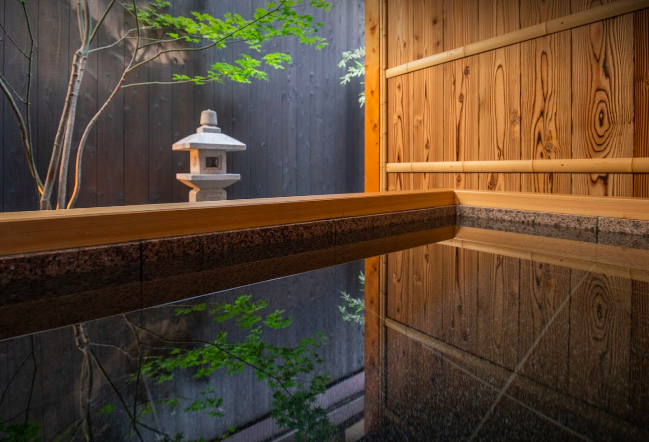 Kyoto ryokan with private onsen, Kyoto hotels with private onsen, private onsen in Japan, where to stay in Kyoto with private onsen