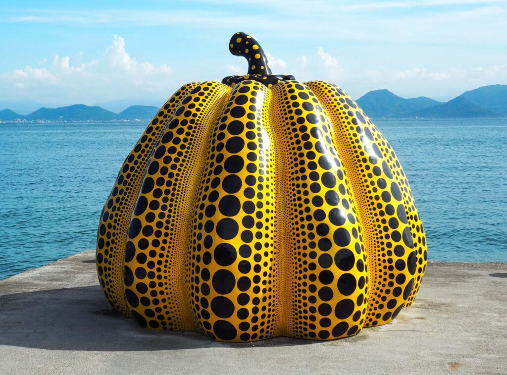 Naoshima Art Island, where to stay on Naoshima, Naoshima accommodation Where to stay in Naoshima Hotels in Naoshima Hotel Naoshima Hostel Naoshima / Naoshima Hostel. Yayoi kusama yellow pumpkin, Budget-friendly Naoshima accommodation Naoshima hostel accommodation Artsy and unique Naoshima accommodation Luxury hotels in Naoshima,Luxury hotels in Naoshima