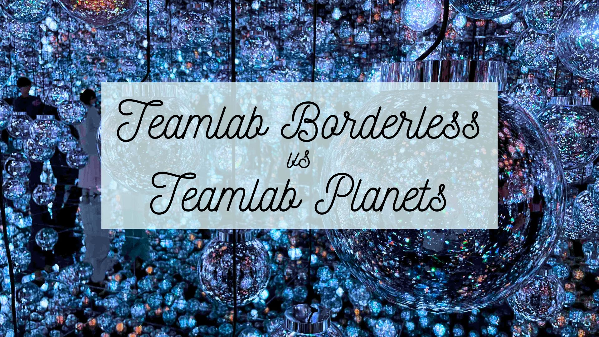 Teamlab Planets or Teamlab Borderless, which one should you visit? Teamlab Borderless vs Teamlab Planets, Borderless or Planets, Teamlab Borderless or Planets, which is better?