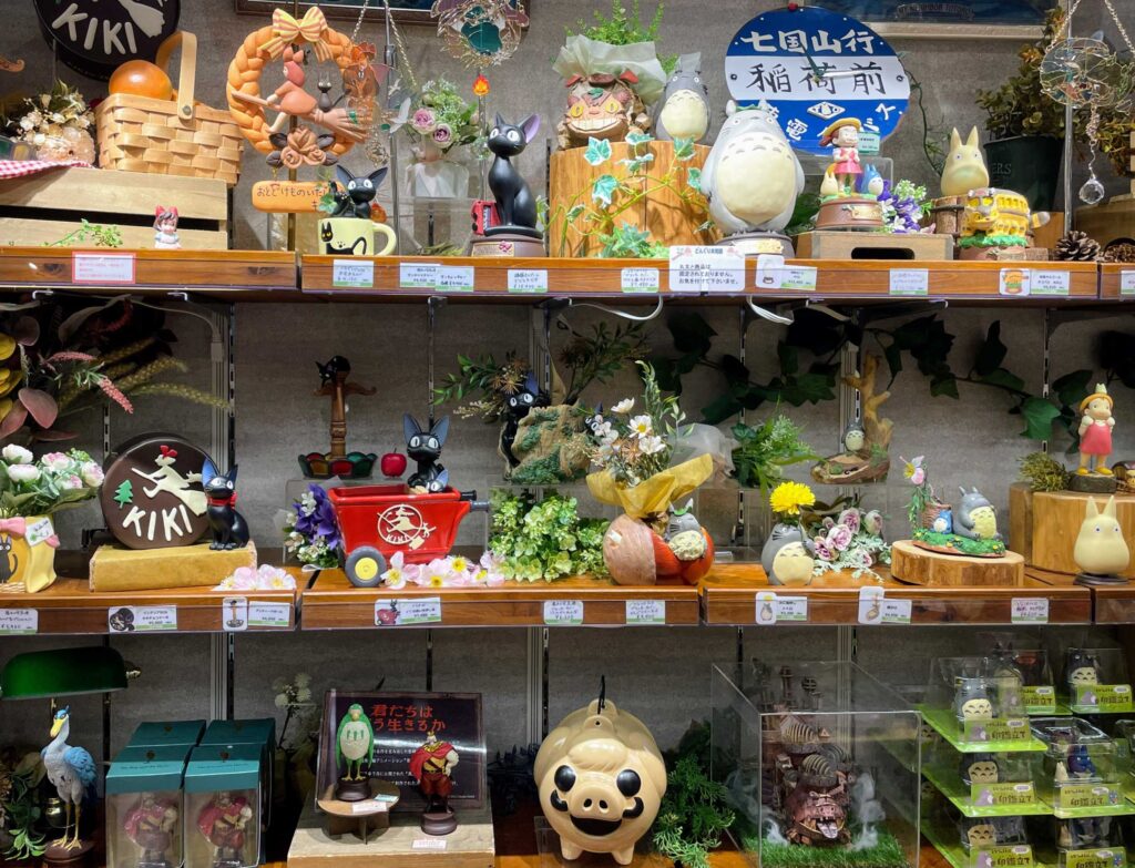 Ghibli things to do in Tokyo, Donguri no mori, Studio Ghibli souvenir store, Totoro in Tokyo, Ghibli store in Tokyo, Ghibli activities in Tokyo Japan
