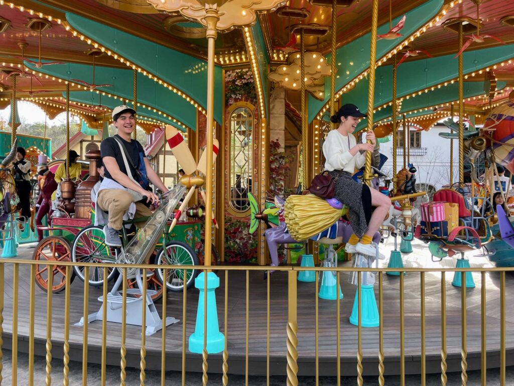 Ghibli park cat bus, Ghibli Park vs Ghibli Museum, Ghibli Museum Tokyo vs Ghibli Park Nagoya, which Ghibli museum to visit in Japan? Ghibli park carousel