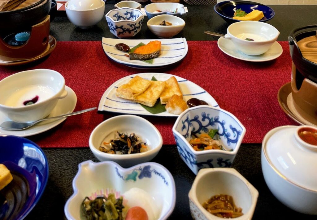 Japanese ryokan with vegetarian options, Japanese ryokan with vegan options, vegan kaiseki ryokan Japan, vegetarian kaiseki ryokan in Japan