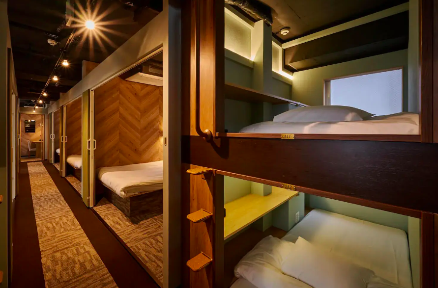 Best capsule hotels in Kyoto, budget friendly capsule hotels Kyoto, Kyoto pod hotels, top rated capsule hotels in kyoto