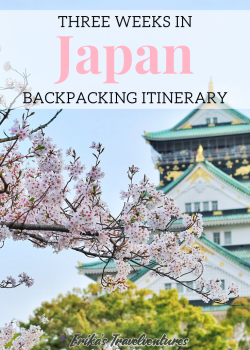 Three weeks in japan itinerary, three weeks backpacking japan itinerary pinterest