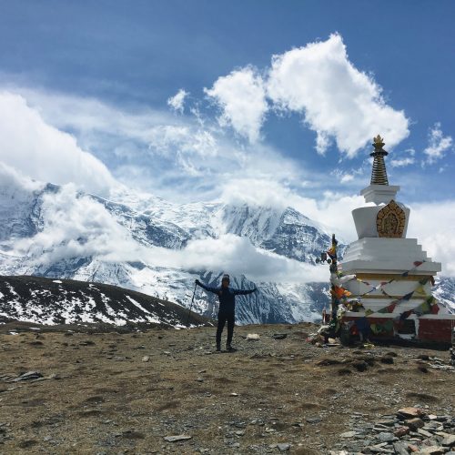 Ice Lake Side Trek on the Annapurna Circuit, Nepal