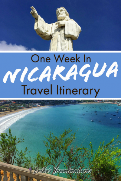 One Week in Nicaragua Itinerary, Pinterest Pin It
