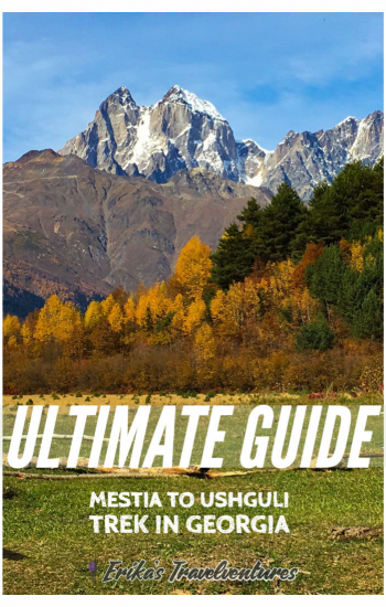 Pinterest Pin It Mestia to Ushguli Trek in Svaneti, Georgia Ultimate Guide